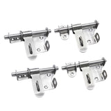 Maxbell 4pcs Stainless Steel Door Bolt Havy Dutry Sliding Lock Cross + horizontal