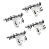 Maxbell 4pcs Stainless Steel Door Bolt Havy Dutry Sliding Lock Cross + horizontal