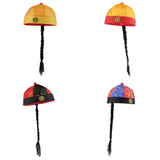 Maxbell 4 Pieces Chinese Oriental Cap