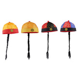 Maxbell 4 Pieces Chinese Oriental Cap