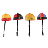 Maxbell 4 Pieces Chinese Oriental Cap