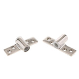 Maxbell 2Pieces Stainless Steel Rowlock / Oarlock Sockets Side Mount for Boat Marine