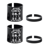 Maxbell 2pcs Bicycle Bike Stem Fork Shim Fork Steerer Tube Adapter 31.8mm to 28.6mm