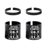 Maxbell 2pcs Bicycle Bike Stem Fork Shim Fork Steerer Tube Adapter 31.8mm to 28.6mm
