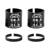 Maxbell 2pcs Bicycle Bike Stem Fork Shim Fork Steerer Tube Adapter 31.8mm to 28.6mm