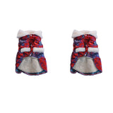 Maxbell 2PCS Female Pet Dog  Princess Dress Clothes Costume Skirt Apparel Red_M/L