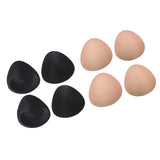 Maxbell 4 Pairs Female Bra Pad Inserts Push Up Sponge for Swimwear Sportwear 10m