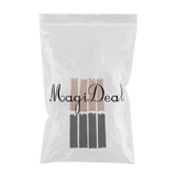 Maxbell 4 Pairs Flip Flop Socks Split 2 Toe Socks Sandals Ninja Slipper Nude Black