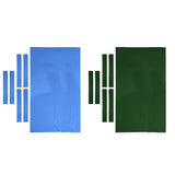8ft Wool Blend  Billiard Pool Table Cloth Snooker Felt Cushion Green Blue