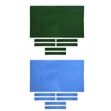 8ft Wool Blend  Billiard Pool Table Cloth Snooker Felt Cushion Green Blue