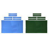 8ft Wool Blend  Billiard Pool Table Cloth Snooker Felt Cushion Green Blue