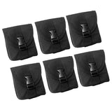 Maxbell 6pcs Durable Diving Weight Pocket Strong Replacement Dive Belt Pouch Pack