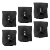 Maxbell 6pcs Durable Diving Weight Pocket Strong Replacement Dive Belt Pouch Pack