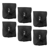 Maxbell 6pcs Durable Diving Weight Pocket Strong Replacement Dive Belt Pouch Pack