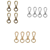 Maxbell 12 Metal Swivel Clasps Lanyard Snap Hook Lobster Claw Clasp Jewelry Findings