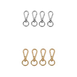 Maxbell 8 Metal Swivel Clasps Lanyard Snap Hook Lobster Claw Clasp Jewelry Findings