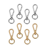 Maxbell 8 Metal Swivel Clasps Lanyard Snap Hook Lobster Claw Clasp Jewelry Findings