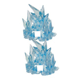 Maxbell 2xAction Figure Effects Ice Display Stand for DIY Dolls Accessories