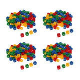 Maxbell 400x Early Education Baby Gifts  Math Link Cubes 4 Colors