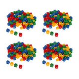 Maxbell 400x Early Education Baby Gifts  Math Link Cubes 4 Colors