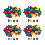 Maxbell 400x Early Education Baby Gifts  Math Link Cubes 4 Colors
