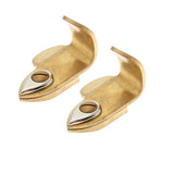 Maxbell 2x Sax Saxophone Thumb Finger Protector Wind Instrument Tool Accessory Gold