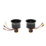 Maxbell 50mm Duct Fan 12 Blade Brushless Motor for RC Model EDF Aircraft Accessories