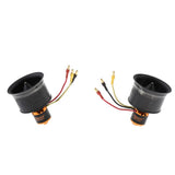 Maxbell 50mm Duct Fan 12 Blade Brushless Motor for RC Model EDF Aircraft Accessories
