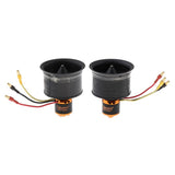 Maxbell 50mm Duct Fan 12 Blade Brushless Motor for RC Model EDF Aircraft Accessories