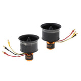 Maxbell 50mm Duct Fan 12 Blade Brushless Motor for RC Model EDF Aircraft Accessories