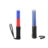 Maxbell 2Pcs 26cm 4 Mode Traffic Baton Light Stick LED Warning Torch Flashlight