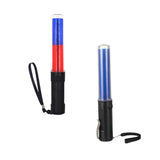 Maxbell 2Pcs 26cm 4 Mode Traffic Baton Light Stick LED Warning Torch Flashlight