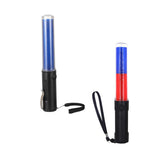 Maxbell 2Pcs 26cm 4 Mode Traffic Baton Light Stick LED Warning Torch Flashlight