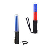 Maxbell 2Pcs 26cm 4 Mode Traffic Baton Light Stick LED Warning Torch Flashlight