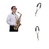 Maxbell 2pcs Adjustable Saxophone Neck Strap for Wind Instrument Parts