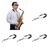 Maxbell 4pcs Adjustable Saxophone Neck Strap for Wind Instrument Parts