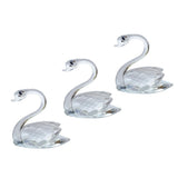 Maxbell Romantic Clear Crystal Rhinestone Swan in Packing Box Wedding Party Favors