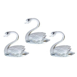 Maxbell Romantic Clear Crystal Rhinestone Swan in Packing Box Wedding Party Favors