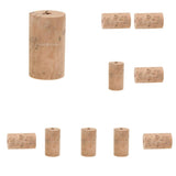 Maxbell 10pcs Flute Head Joint Cork for Flute Woodwind Instrument Repair Parts