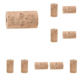 Maxbell 10pcs Flute Head Joint Cork for Flute Woodwind Instrument Repair Parts