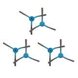 Maxbell 6 Pcs Side Brushes Replacement Parts for Conga 3490 Series Vacuum Cleaner