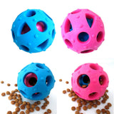 Maxbell 2 Pcs Pet Chew Ball 7cm Large Medium Dog Treat Leakage Dispenser Feeder Toy