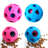 Maxbell 2 Pcs Pet Chew Ball 7cm Large Medium Dog Treat Leakage Dispenser Feeder Toy