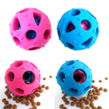 Maxbell 2 Pcs Pet Chew Ball 7cm Large Medium Dog Treat Leakage Dispenser Feeder Toy