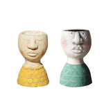 Maxbell 2Pcs Succulent Planter Bonsai Pot Succulent Plant Pot for Garden Decoration