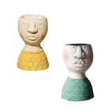 Maxbell 2Pcs Succulent Planter Bonsai Pot Succulent Plant Pot for Garden Decoration