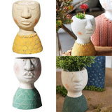 Maxbell 2Pcs Succulent Planter Bonsai Pot Succulent Plant Pot for Garden Decoration