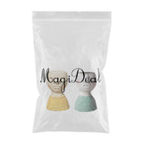 Maxbell 2Pcs Succulent Planter Bonsai Pot Succulent Plant Pot for Garden Decoration