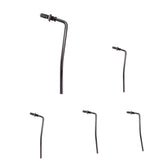 Maxbell 5pcs Direct Insertion Electric Guitar Tremolo Arm Whammy Bar Black