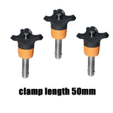 Maxbell 3xStainless Quick Release Ball Lock Pin Tighten Plug Pin Dia 6mm 50mm